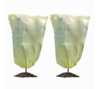 Housses de protection contre le gel pour plantes en hiver avec matériau isolant pour protéger les arbres et les jardins contre les dommages causés par le gel (121,9 x 182,9 cm)