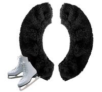 Housses de protection élastique pour patins à glace - Protections polyvalentes en velours pour le patinage artistique, manchon extensible doux avec ajustement sûr | Session d'entraînement de contrôle