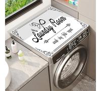Housses De Protection Lave-Linge Et SèChe-Linge Pour Le Dessu Tapis Dessus De Machine à Laver Housse De Protection Pour Machines à Laver SèChe-Linge Cuisine Salle De Bain (Color 6,50x50 cm)