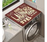 Housses De Protection Lave-Linge Et SèChe-Linge Pour Le Dessu Tapis Dessus De Machine à Laver Housse De Protection Pour Machines à Laver SèChe-Linge Cuisine Salle De Bain (Color 2,40x50 cm)