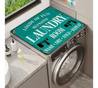 Housses De Protection Lave-Linge Et SèChe-Linge Pour Le Dessu Tapis Dessus De Machine à Laver Housse De Protection Pour Machines à Laver SèChe-Linge Cuisine Salle De Bain (Color 1,40x50 cm)