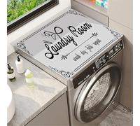 Housses De Protection Lave-Linge Et SèChe-Linge Pour Le Dessu Tapis Dessus De Machine à Laver Housse De Protection Pour Machines à Laver SèChe-Linge Cuisine Salle De Bain (Color 4,40x50 cm)
