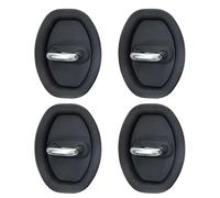 Housses De Protection Pour Bouton De Porte De Voiture - Remplacements Automobiles Étanches De Style Sportif | Loquets De Serrure De Porte, Accessoire Intérieur De Véhicule À Coussin En Silicone, Antir