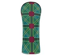 Housses de protection pour club de golf pour conducteur, bois et hybride | Cuir PU imperméable avec coutures de précision durables pour club de golf Anderson Tartan
