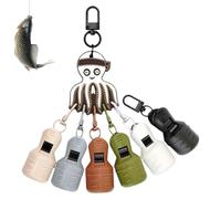 Housses De Protection pour Hameçons De Pêche - Protecteur pour Leurre Calmar | 6 Pièces Transportables pour Pêche en Mer Collection Préparation Tournoi Bateau Eau Salée