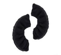 Housses de protection pour patins à glace pour patins artistiques, doublure douce et épaisse, coussins, lames, ouverture élastique, reste sécurisée pendant le transport (taille S, noir)