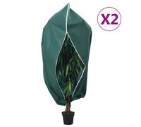 Housses de Protection pour Plantes avec Fermeture Éclair Végétales 4 pcs vidaXL