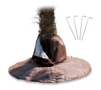 Housses de Protection pour Plantes, Tissu Non Tissé Voile D’Hivernage RéUtilisable RéSistant avec Cordon de Serrage Voile D'Hivernage,pour Tous Types D'Arbres, Plantes et Arbustes