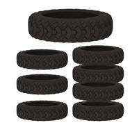 Housses de Protection pour Roues de valises, 8 Protections en Silicone pour Bagages, Protections Flexibles pour valises pivotantes de Voyage, couvercles réducteurs de Bruit | Kit de