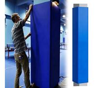Housses de protection rembourrées pour poteaux de basket-ball - Coussinets de protection en mousse enveloppants - Protection pour poteaux carrés - Idéal pour sous-sol, salle de sport, garage