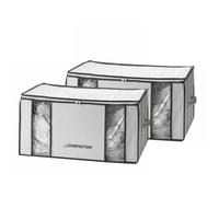 Housses de rangement Compactor 210L - Lot de 2 - Blanc avec liseré gris - Sous-vide - Adulte - Mixte
