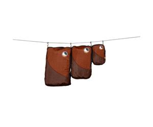 Housses de rangement TICKET TO THE MOON Travel Cube Set (Chocolate & Copper) TU