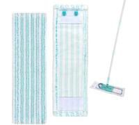 Housses de Rechange pour Leifheit Profi XL Micro Duo/Cotton Plus 47x15cm Serpillères de Rechange compatibles avec Leifheit Houss