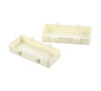 Housses de rechange pour micros de guitare standard, finition blanc vieilli, montage simple