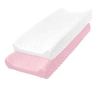 Housses de rechange respirantes pour matelas à langer, draps de table à langer, draps de table à langer, 81,3 x 40,6 cm, produit doux pour soins pour bébé