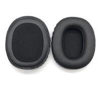 Housses de remplacement en simili-cuir premium pour Marshall Monitor I ANC (1ère génération) - Noir