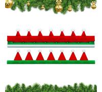 Housses de rênes pour décoration en feutre en 2 pièces pour l'équitation | - Housses de rênes de Noël pour les défilés, les photos, les cavaliers, les amateurs d'équitation, les événements de la ferme