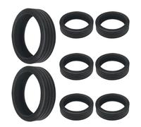 Housses de roue à bagages - Protection de roue en silicone | 8 housses de roue anti-bagages | Couverture de protection des départements pour 8 spinner, multicolore, eight trumpets, Voir description