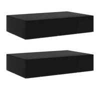 Housses De Salon De Jardin 2 Pcs 12 Oeillets 325x205x70 Cm