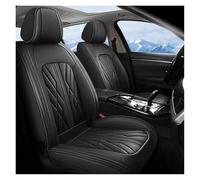 Housses de siège auto Ensemble Complet De Housses De Siège Auto Universelles En Similicuir Pour BMW Série 3 E21 E30 E36 E46 E90 E91 E92 I3 Protection Siege Voiture(Black,Standard)