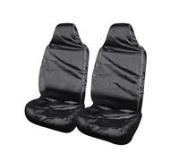 Housses de siège Auto Housse De Siège De Voiture Noire, Imperméable, Anti-poussière, Antidérapante, Housses De Protection, Accessoires D'intérieur Protecteur Siège(2 Front Single Seat)