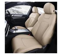 Housses De Siège Auto Pour Ai A4 B8 2009-2016 - Protection 360° Accessoires Intérieurs Housses de siège voiture(Beige,Standard)