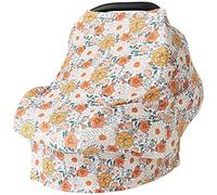 Housses de siège auto pour bébés - Auvent de siège auto multi-usage pour bébés, housse de siège auto extensible pour garçon, cadeau de douche pour garçons et filles (fleur)