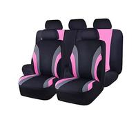 Housses de siège Auto pour Dodge RAM 1500 2000-2026, Avant Et Arrière Confortable Ensemble Protection Couvre Accessoires, C/Pink