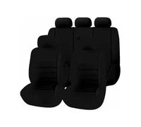 Housses de Siège Auto pour Ford Focus Combi Esate Mk4 Mk3 Mk2 HN/HP C5/C6 BK/BL 2005-2025, Avant et Arrière Ensemble Complet de Housses de Protection de siège Confortable Accessoire,A/Black