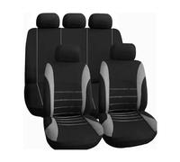 Housses de Siège Auto pour Ford Focus Combi Esate Mk4 Mk3 Mk2 HN/HP C5/C6 BK/BL 2005-2025, Avant et Arrière Ensemble Complet de Housses de Protection de siège Confortable Accessoire,D/Grey