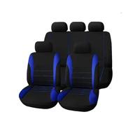 Housses de Siège Auto pour Ford Focus Combi Esate Mk4 Mk3 Mk2 HN/HP C5/C6 BK/BL 2005-2025, Avant et Arrière Ensemble Complet de Housses de Protection de siège Confortable Accessoire,C/Blue