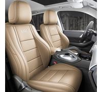 Housses De Siège Auto Pour Nissan Altima 2019-2025 niveaux de finition SR/SL/Platinum/Edition ONE, Ajustement Parfait, Imperméable Et Antitache, Compatible Airbags Latéraux, Tous Saisons, Beige