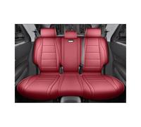 Housses De Siège Auto Pour Note E12 2015 Ensemble Complet Protections Housse Siège Voiture(Red 3 pieces)