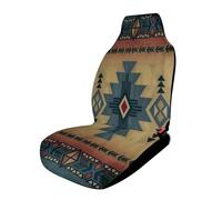 Housses de siège Auto Style Navajo du sud-Ouest des États-Unis, Protection pour sièges pour Femmes et Filles, adaptées à la Plupart des véhicules, Voitures, camions, SUV, fourgonnettes, 1 pièce