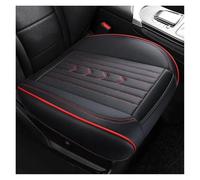 Housses De Siège Auto Universelles Antidérapantes Luxe En PU Pour Jaguar F-PACE I-PCAE XE XF Accessoires Intérieurs Automobiles Housses Siège Voiture(1PC-Black Red,De face)