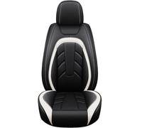 Housses de siège Auto universelles, Ensemble Complet for VW Volkswagen Passat B5 B6 B7 B8 Golf 4 5 6 7 Tiguan Polo Touareg Jetta Bora Variant Accessoires(Black White)