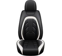 Housses de siège Auto universelles for Audi TT TTS Q9 S1 SQ8 SQ2 SQ7 Tout-Terrain A2 A0 Q4 e-tron Concept GT Accessoires(Black White)