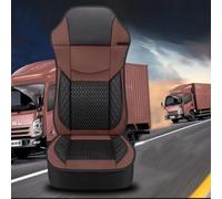 Housses de siège Avant Camion pour DAF LF CF XF XG XG+,Noir/Rouge/Marron/Bleu Couverture Couvre Protection siège Cuir Maille Respirant conducteur Passager Interieur Accessoire Camion