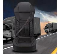 Housses de siège Avant Camion pour DAF LF CF XF XG XG+,Noir/Rouge/Marron/Bleu Couverture Couvre Protection siège Cuir Maille Respirant conducteur Passager Interieur Accessoire Camion
