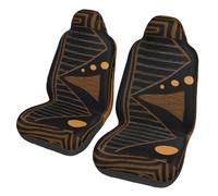 Housses de siège Avant Respirantes et contemporaines Afrocentric 1 Motors pour Voitures, Confort et Protection Automobile pour la Plupart des Voitures, fourgonnettes, camions et SUV
