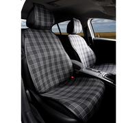 Housses De Siège Comp. Citroen C3 Picasso 2009-2017 Noir Set De 2 Kansas
