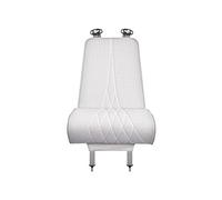 Housses de siège Coussin D'extension De Siège De Voiture En Cuir, Coussin De Soutien Des Jambes, Coussin De Genou En Mousse À Mémoire Forme Couvre siège(Beige)
