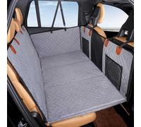 Housses de Siège d'auto pour Chien, pour Mercede Benz Klasse C C63S W205 C180d C180 C200 C220 C250 W205 C250 W205 Tapis pour siège arrière de Voiture Imperméable Protège des Rayures,Grey