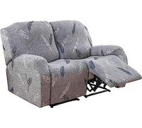 Housses de Siège de Canapé Inclinable 1/2/3 Places Housses de Fauteuil Protection de Meubles Antidérapantes Protections de Chaise Inclinable Souples avec Poche Latérale