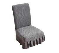 Housses de siège de chaise - Dossier extensible, amovible, élastique et lavable - Pour cuisine, salle à manger, restaurant, banquet, fête de mariage, vacances, banc de Saint-Valentin