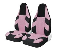 Housses De Siège De Voiture 2 Pièces Style Pneu De Seau pour Protection De Siège De Voiture pour Ford Housse siège Voiture(Pink 2 PCS)