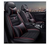 Housses de siège de voiture 5 places à couverture complète pour BMW Série 2 220i 228i Xdrive 230i Xdrive 235i Active Tourer F45 F23 Coupé F22 F87 (noir et rouge, 4 pièces, A)