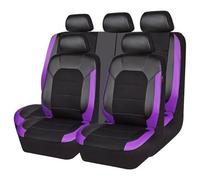 Housses de Siège de Voiture, 9 Pcs Ensemble Complet Pour Peugeot 2008 2020-2024, Coussin Réglable Respirant Imperméable Antidérapant Avant Arrière Protecteurs de Siège Arrière/D/Normal