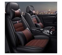 Housses de siège de voiture en cuir 5 places pour Q5 Q2 Q3 Q7 Q8 S1 S4 S5 S6 Sq5 RS3 RS4 RS5 Rs6 TT (Café noir, A)
