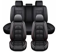 Housses de Siège de Voiture en Cuir PU pour Mercedes Benz E Class Sedan 3.Gen (W211) 2002-2009, Protège Siège Auto Respirant Résistant à l’Usure avec Poche de Rangement, Interieur Accessoires